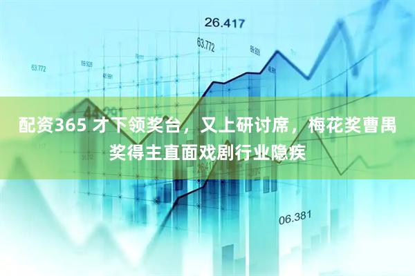 配资365 才下领奖台，又上研讨席，梅花奖曹禺奖得主直面戏剧行业隐疾